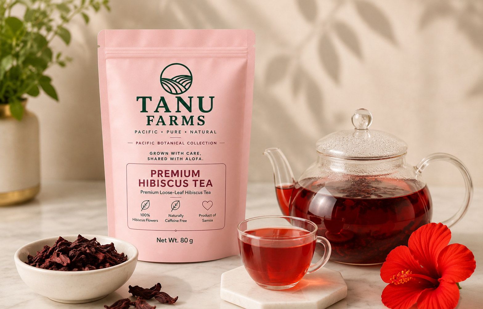Tanu Farms Premium Hibiscus Tea